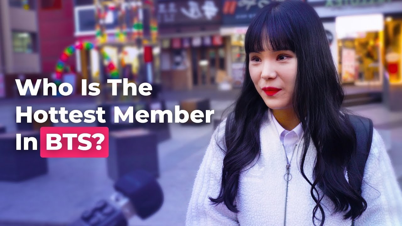 Who Is The Hottest Member In BTS? | Koreans Answer 장면