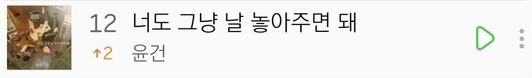 멜론 차트 속 너도 그냥 날 놓아주면 돼
